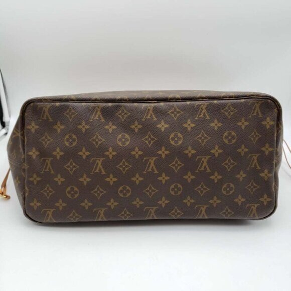 Louis Vuitton Neverfull GM Brown Monogram Canvas Shoulder Bag 890-070324 - Picture 8 of 15